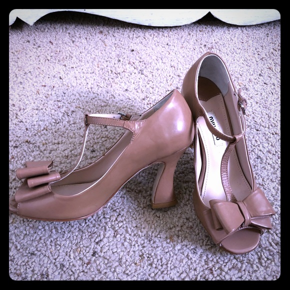 Miu Miu Shoes - MIU MIU Peep Toe Pumps